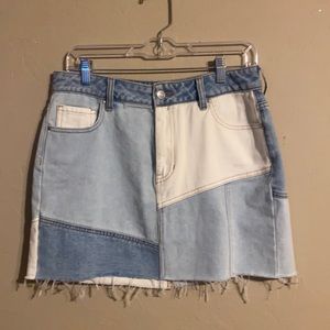 Jean skirt